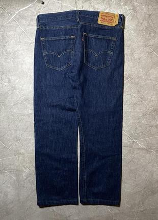 Джинси темно сині levi’s 501 (33/30)