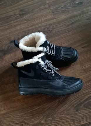 Nike ботинки зима женские