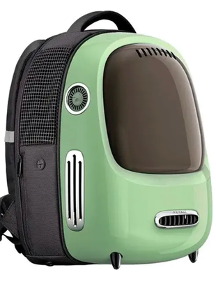 Рюкзак-переноска petkit breezy2 smart cat carrier green (p7701-g)