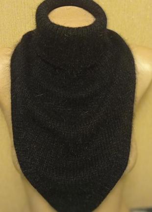 Снуд уголок из пуха норки