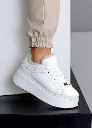 Стильные женские зимние кроссовки 💛💙🏆