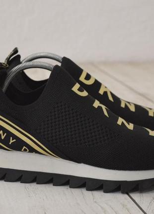 Dkny жіночі спортивні кросівки чорного кольору оригінал люкс 38 38.5 розмір