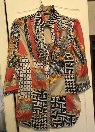 Удлиненная рубашка