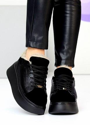 Стильные женские зимние кроссовки 💛💙🏆