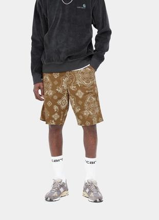 Мужские шорты carhartt wip single knee short size 32 (medium)