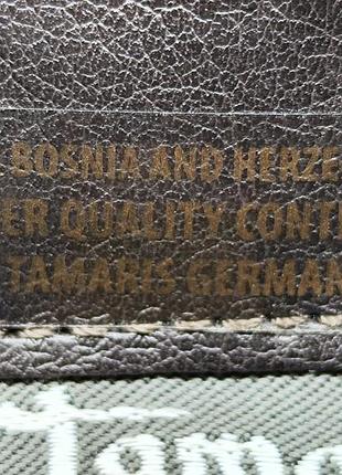 Чоботи шкіряні жіночі tamaris нові4 фото