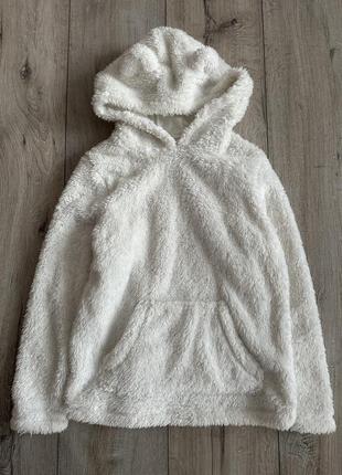 Тепла кофта меховушка