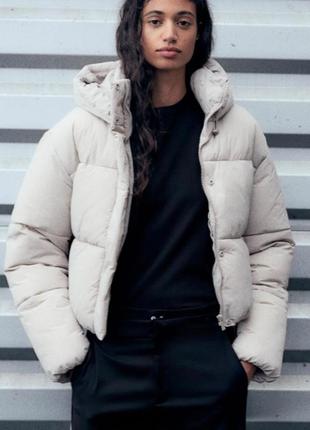 Пуховик zara