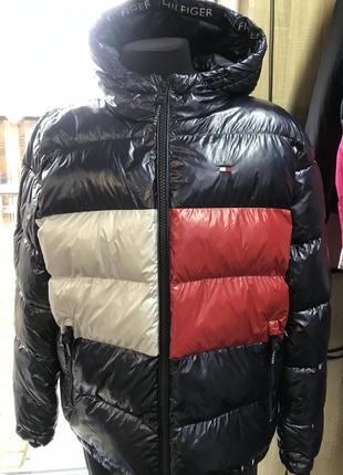 Зимова чоловіча курточка tommy hilfiger