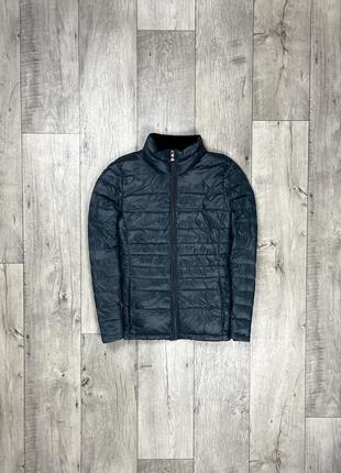 Calvin klein куртка пуховик l размер женская зеленая стеганая