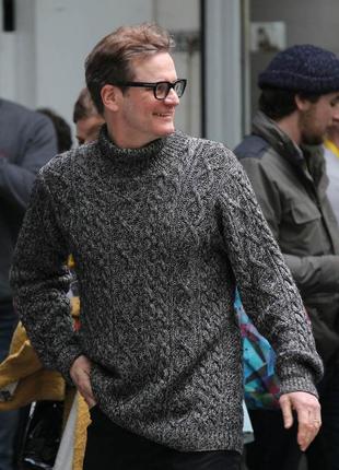 Затишний светр topman,  l (48-50), меланж, зимова спокійна класика