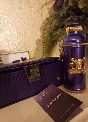 Парфюмированная туалетная вода alexander j "iris violet" 100 мл