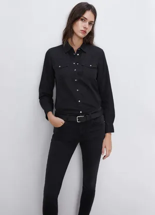 Джинси zara розмір 36 s, темно-сірі, темно-сірі