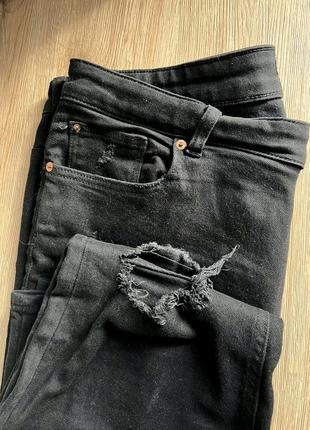 Джинсы женские черные skinny