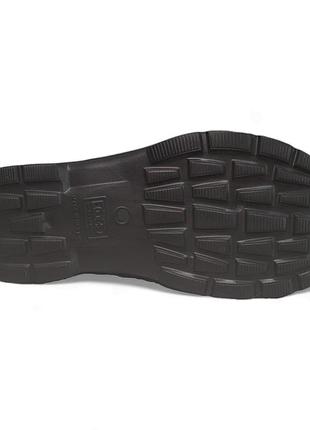 Мужские калоши на меху шкаgo style черного цвета