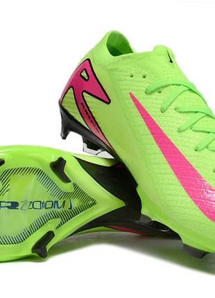 Детские футбольные бутсы nike air zoom mercurial vapor 16 fg