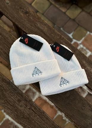 Шапка acg nike белого цвета мужская/подростковая new