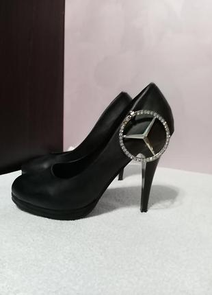 Туфли кожзам