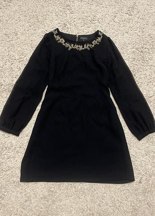 Нарядное вечернее платье атласное