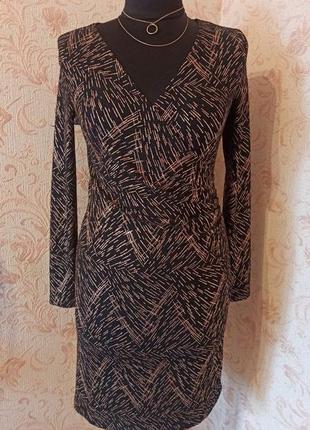 Платье на запах нарядное платье на запах размер 46-48