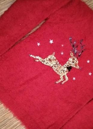 Свитер детский новогодний рождественский