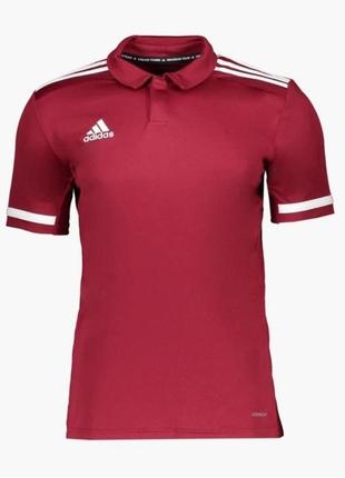Спортивная футболка поло adidas со вставками