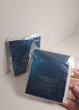 Пробники versace eros два по 1 мл