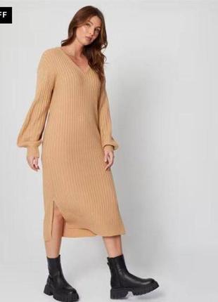 Теплое платье