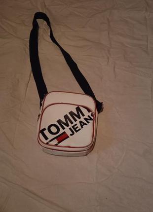 Сумка через плечо tommy hilfiger, мужская.