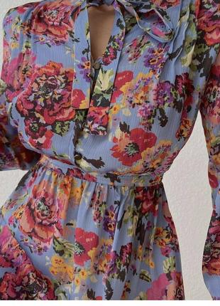 Очень красивое платье в цветочный принт