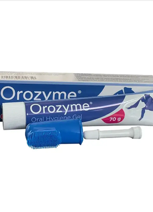 Гель orozyme для ухода за полостью рта котов и собак, 70 г2 фото