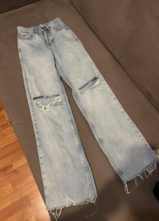 Джинси wide leg,джинси zara wide leg