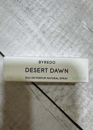 Пробник byredo desert dawn, 2 ml3 фото