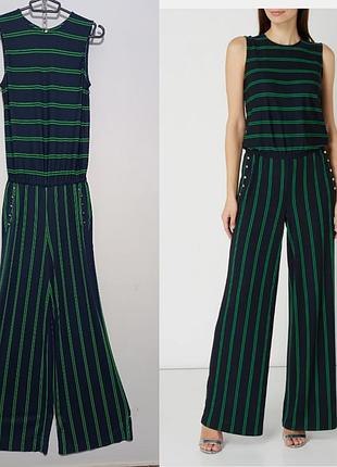 Тёмно-серый комбинезон в полоску lauren ralph lauren, s