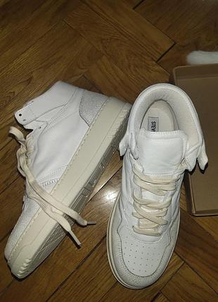 Нереальные хайтопы steve madden кожа унисекс.италия