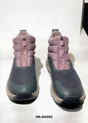 Женские дутые ботинки the north face thermoballtm progressive zip il waterproof