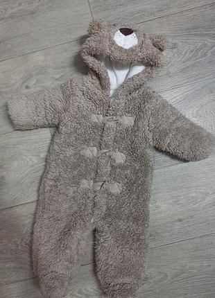 Тедди зимний комбинезон
