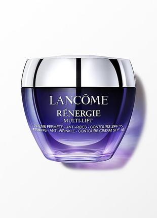 Пробник дневной антивозрастной крем лифтинг для лица lancome renergie multi-lift cream spf15