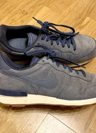 Женские кроссовки nike натуральная замша кожа 37 38 размер