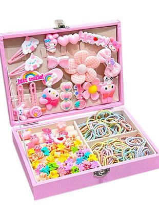 Чудовий набір заколок та резинок