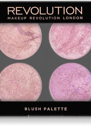 Палетка из 8 румян - makeup revolution blush palette
