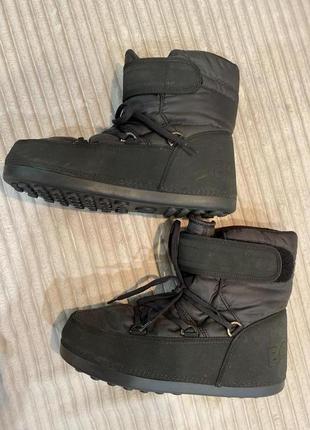Черные водонепроницаемые угги снегоходы bogner xl, 40,5