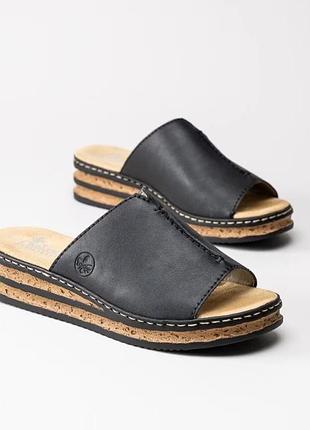 Rieker antistress мега комфортные сабо шлепанцы /11247/