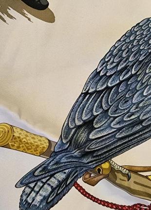 Платок hermes франция винтаж 100% шелк