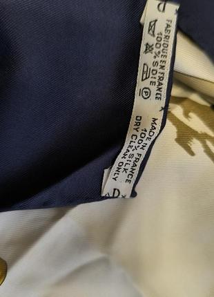 Платок hermes франция винтаж 100% шелк