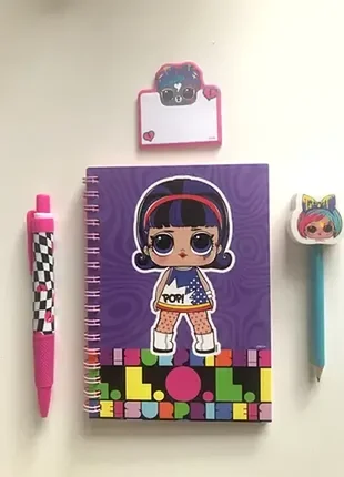Новый набор lol surprise с блокнотом