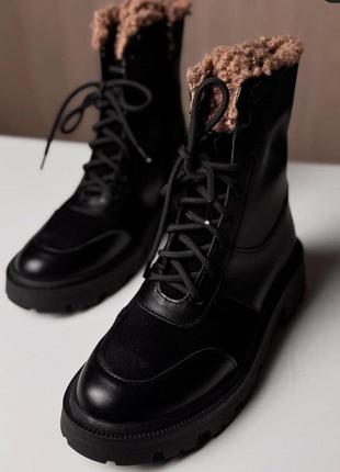 Ботинки натуральная кожа
