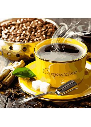 Картина по номерам американо с корицей va-2546