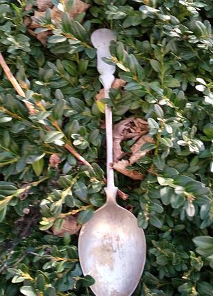 Ложка большая из мельхиора .винтаж! англия