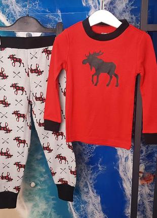 ‼️разграждай!!️новогодняя пижама✨ для мальчика на 1, 2, 3 и 4 года